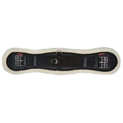 LeMieux Merino Integrated Dressage/Mono Girth Black/Natural