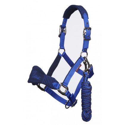 LeMieux Vogue Headcollar and Leadrope Navy/Royal