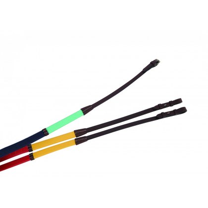 Kincade Rainbow Rubber Reins