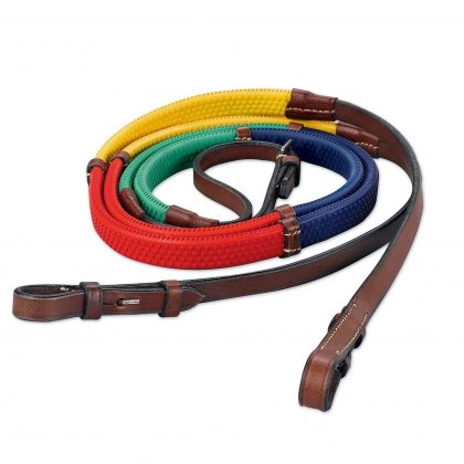 Kincade Rainbow Rubber Reins