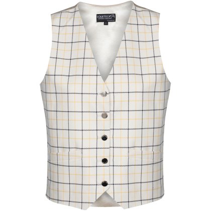 Equetech Ladies Classic Tattersall Waistcoat