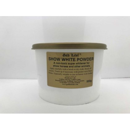 Gold Label Show White Powder