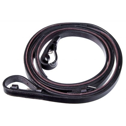 Townfields Half Rubber Covered Dressage Reins