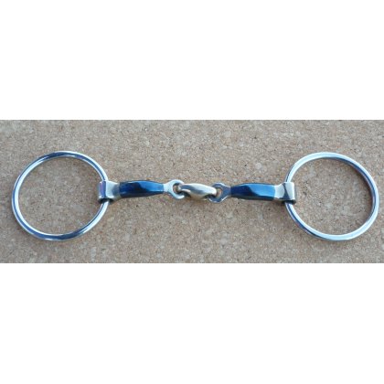 Blue Sweet Iron Loose Ring Lozenge Horse Bit