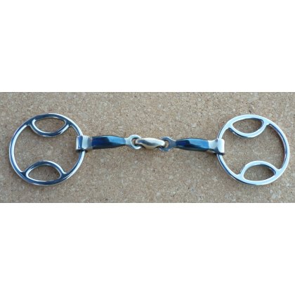 Blue Sweet Iron Loop Ring Lozenge Horse Bit