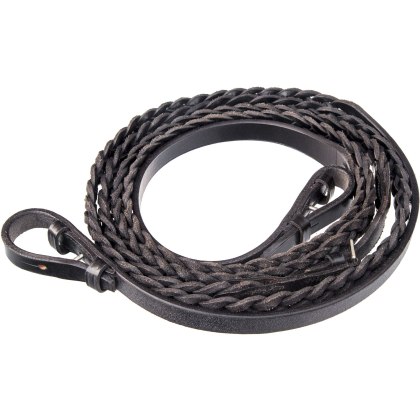 Townfields Plaited Leather Reins