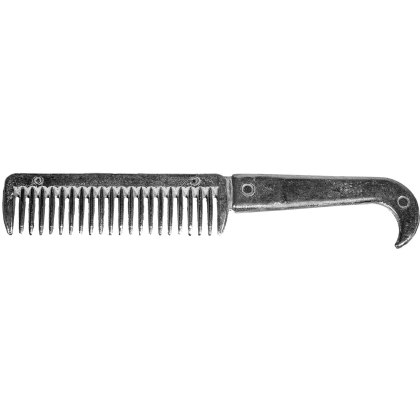 Townfields Mane Comb/Pick Metal