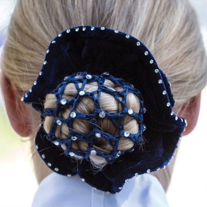 Equetech Crystal Bun Net