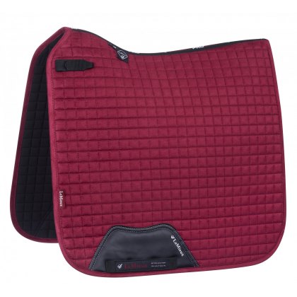 LeMieux Pro Sport Suede Dressage Square Mulberry