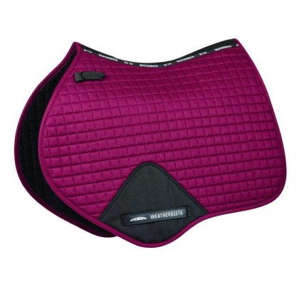 Weatherbeeta Prime Jump Maroon Saddle Pad