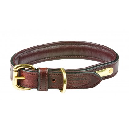 Weatherbeeta Padded Leather Dog Collar