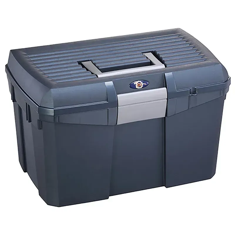 Plastica Panaro Tack Box Medium in Midnight Blue