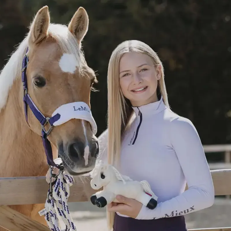 LeMieux Harlow Tiny Beanie Pony Popcorn-1