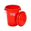 Red Gorilla Bin With Clip Lid 30 lt in Red