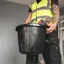 Red Gorilla Premium Buckets 3 Gallon in Black