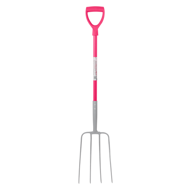 Red Gorilla Pro Fork D Handle in Pink