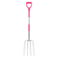 Red Gorilla Pro Fork D Handle in Pink