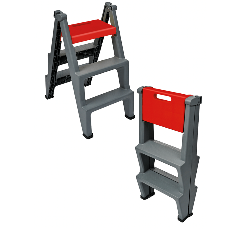 Red Gorilla Step Up in Grey and Red-2