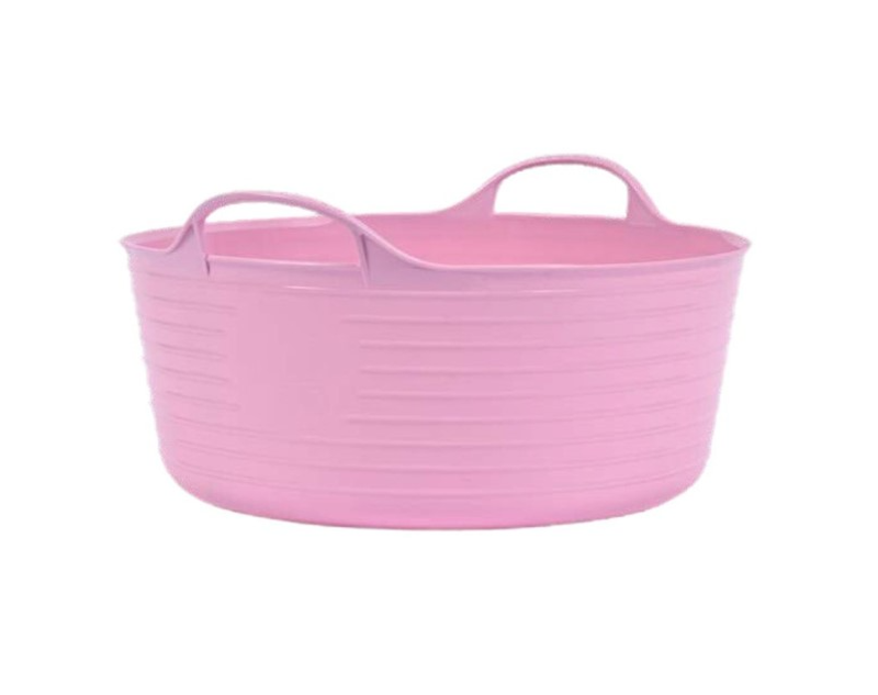 Red Gorilla Tub Trug Bucket Large in Soft Pink Limited Edition