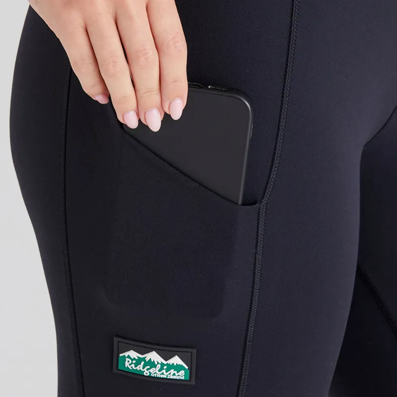 Ridgeline Ladies Infinity Tights in Black-3