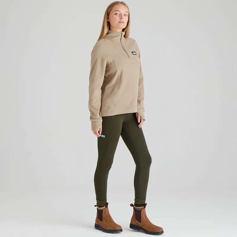 Ridgeline Ladies Narvik Fleece in Roasted Cashew-1