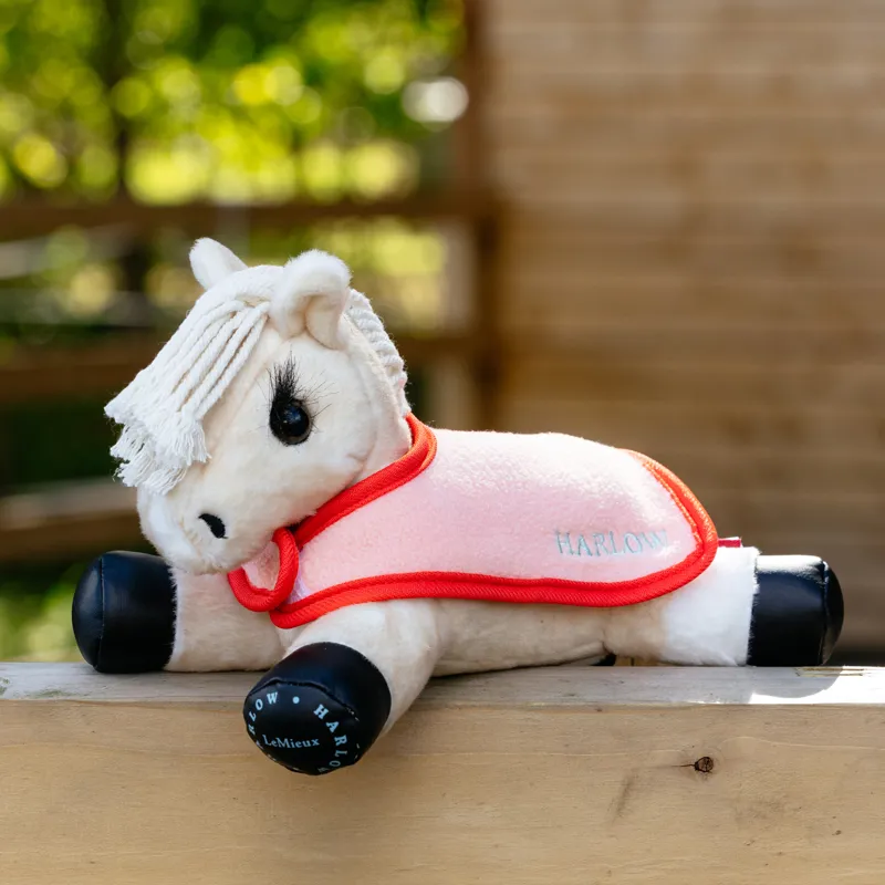 LeMieux Harlow Tiny Rugs 2 pack In Mint/Coral Crush-1