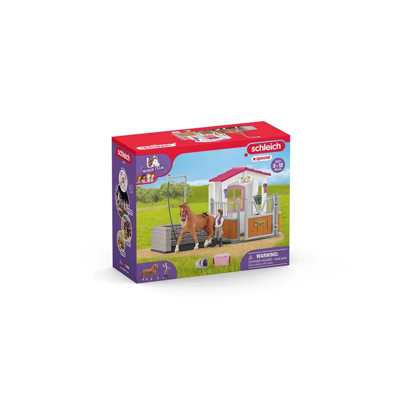 Schleich Horse Wash Station with Horse Stall-6