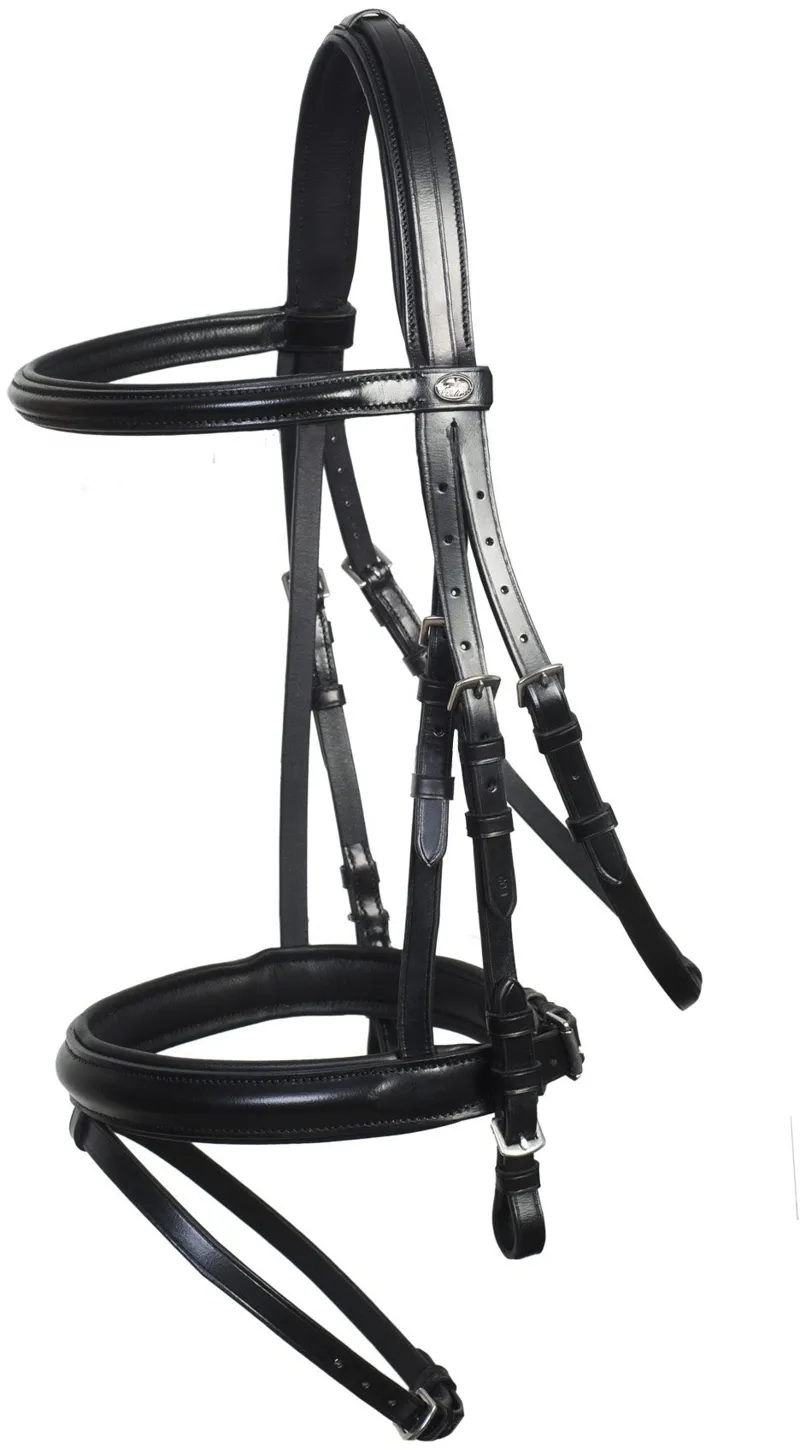 Schockemohle Bremen Neo Line Snaffle Bridle in Brown