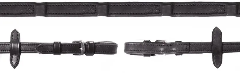 Schockemohle Sports Durasoft Reins in Black