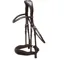 Schockemohle Sports Slimford Anatomic Snaffle Bridle in Brown