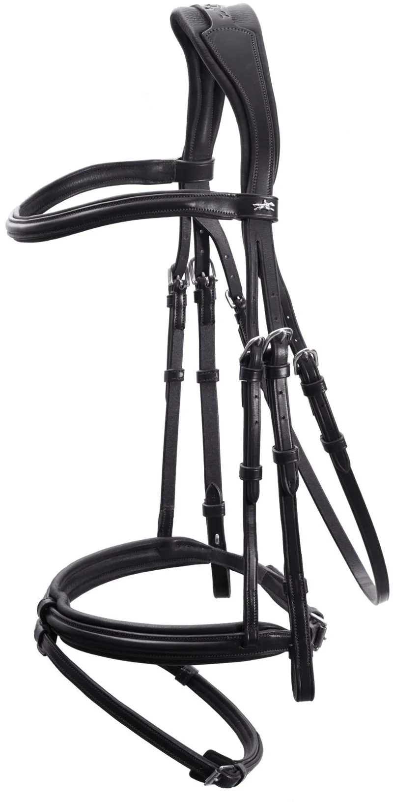 Schockemohle Tokyo Select Anatomic Snaffle Bridle in Black