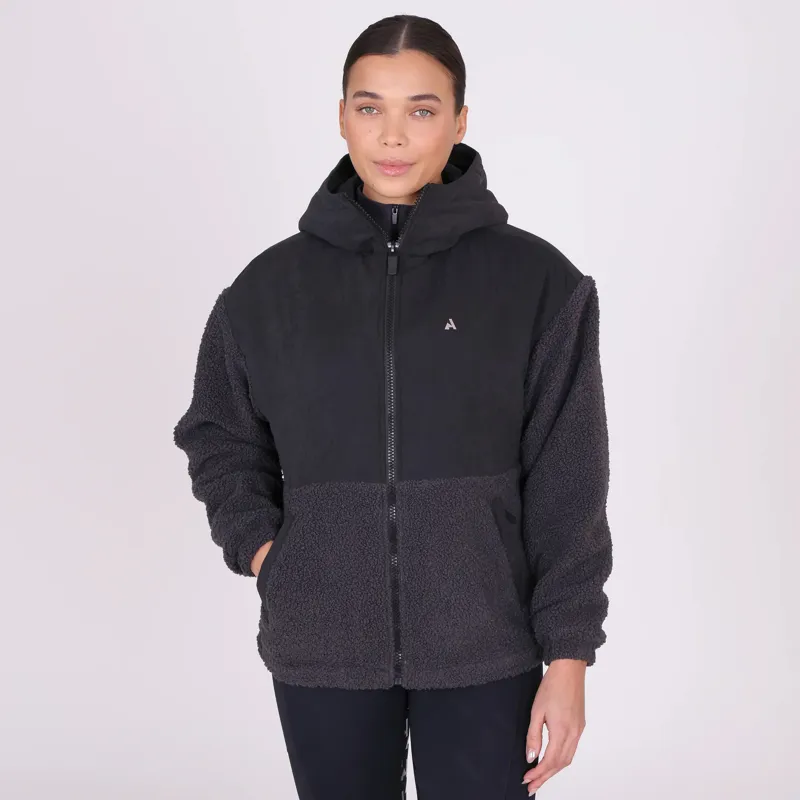 Aubrion React Sherpa Fleece Jacket  In Shadow 