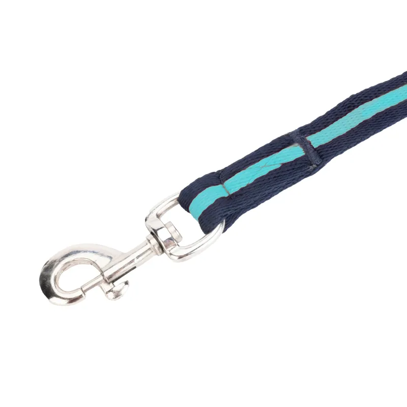 Shires ARMA Cushion Web Lead Rein 1.8m in Navy and Cambridge Blue-1