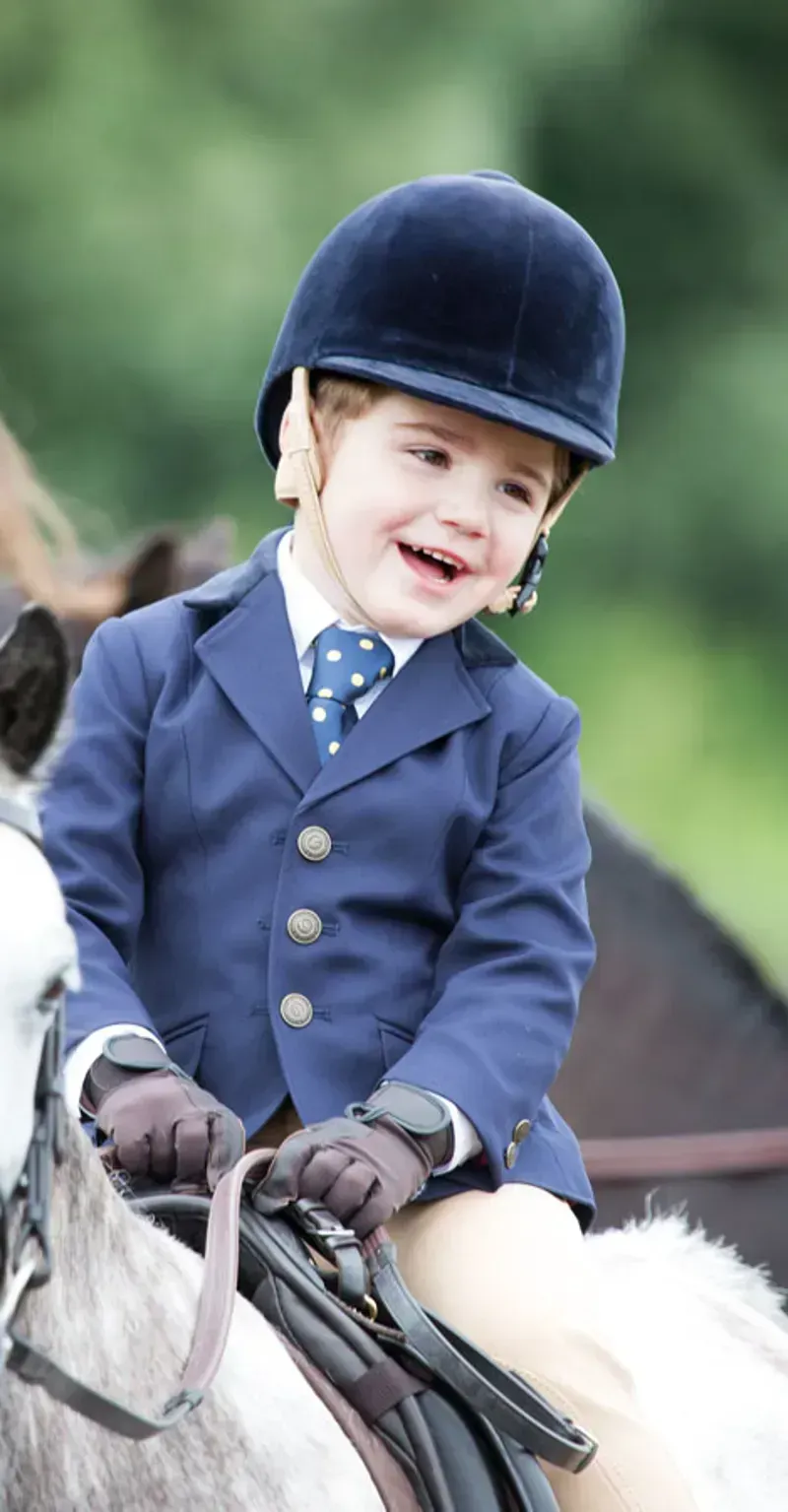 Shires Clothing Aston Jacket Childs in Navy