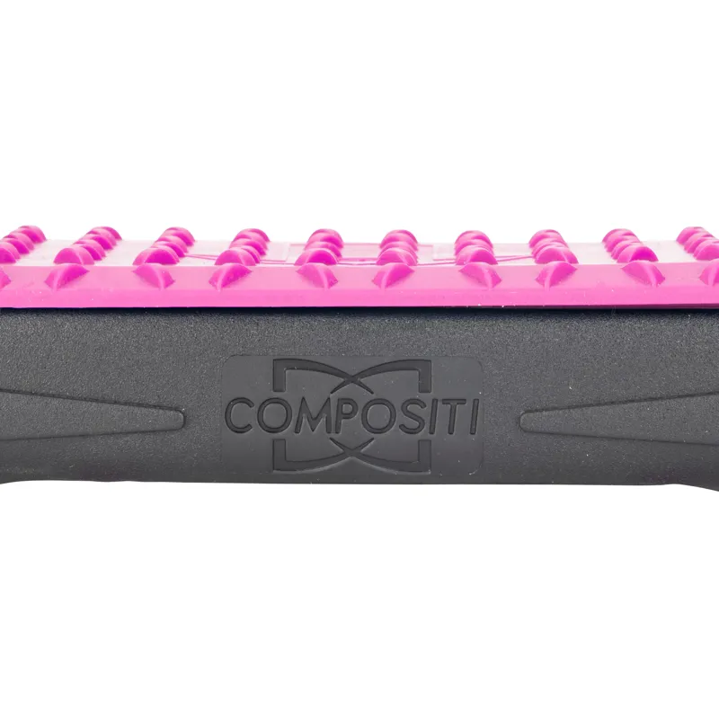 Shires Compositi Reflex Stirrups Adult in Pink-3