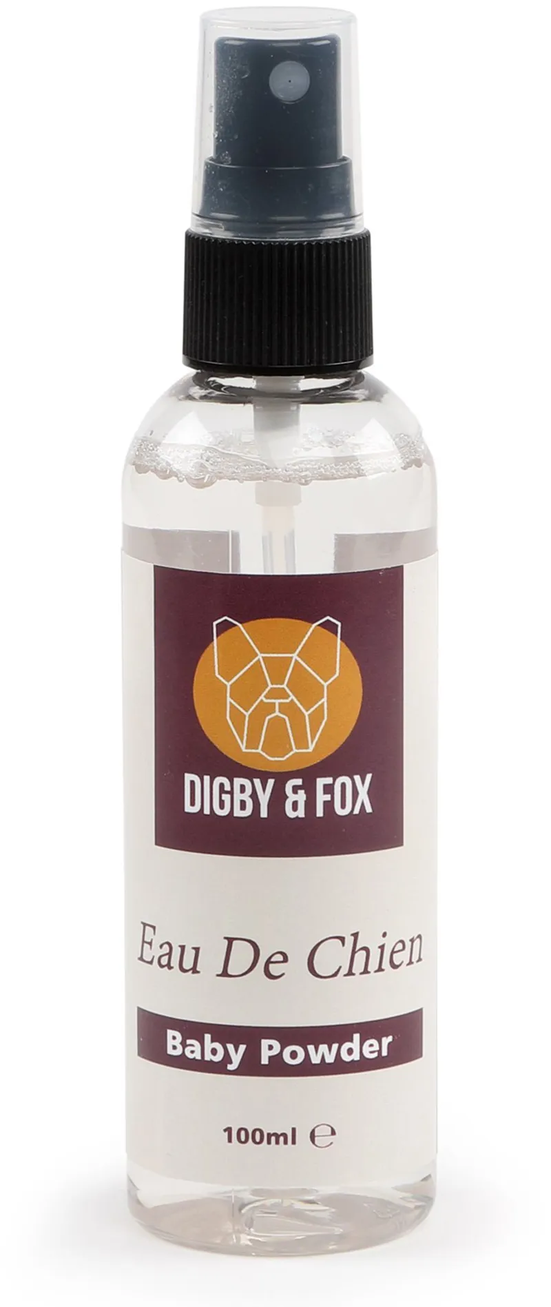 Digby and Fox Eau De Chien Cologne Baby Powder 100ml in White