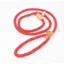 Shires Digby and Fox Reflective Slip Dog Lead in Red