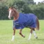 Shires Typhoon Original 100g Turnout Rug in Navy