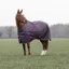 Shires Typhoon Original 100g Turnout Rug in Black and Cherry