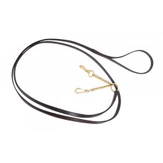Collegiate Leather Two Chain Lead Collegiate Leather Two Chain Lead