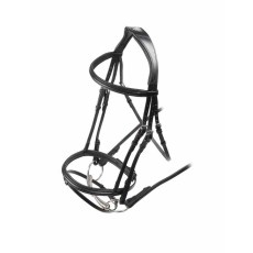 Velociti Rapida Padded Raised Flash Bridle  Velociti Rapida Padded Raised Flash Bridle