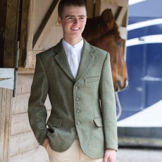 Equetech Mens Claydon Tweed Range Riding Jacket Equetech Mens Claydon Tweed Range Riding Jacket