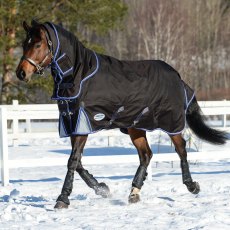 WeatherBeeta ComFiTec Ultra-Cozi II Detach-a-Neck Medium Turnout Rug