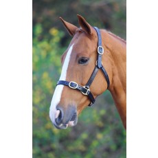 Velociti Gara Fully Adjustable Leather Headcollar Velociti Gara Fully Adjustable Leather Headcollar