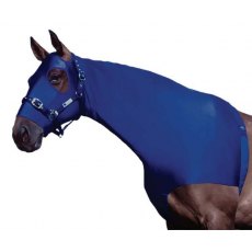 Weatherbeeta Stretch Horse Hood With Zip Navy