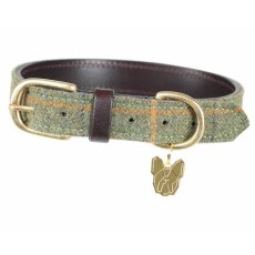 Shires Digby & Fox Tweed Dog Collar Shires Digby & Fox Tweed Dog Collar