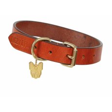 Shires Digby & Fox Flat Leather Dog Collar Shires Digby & Fox Flat Leather Dog Collar