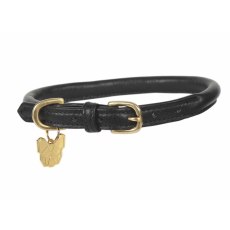 Shires Digby & Fox Rolled Leather Dog Collar Shires Digby & Fox Rolled Leather Dog Collar