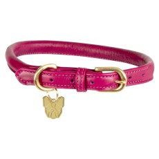 Shires Digby & Fox Rolled Leather Dog Collar Shires Digby & Fox Rolled Leather Dog Collar
