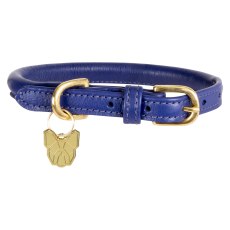 Shires Digby & Fox Rolled Leather Dog Collar Shires Digby & Fox Rolled Leather Dog Collar